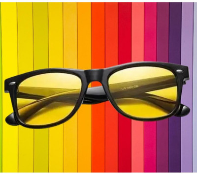 Netwiz Wayfarer Sunglasses(For Men & Women, Yellow)