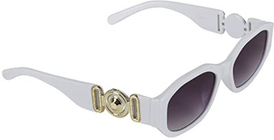 CREATURE Rectangular Sunglasses(For Women, Black)