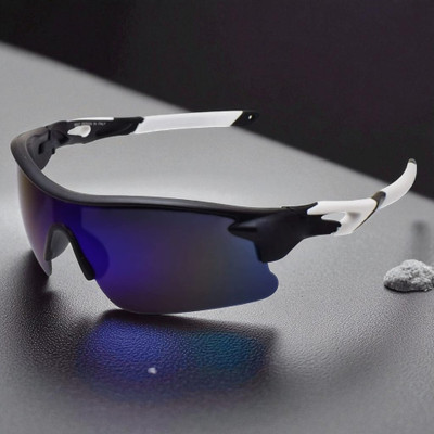 JEERATI Sports Sunglasses(For Men & Women, Multicolor)