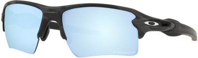 OAKLEY Flak 2.0 Xl Rectangular Sunglass(For Men, Blue)