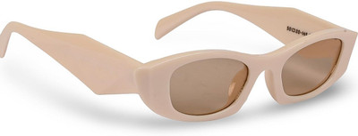 ARICKS Retro Square Sunglasses(For Men & Women, Brown)