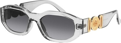 Being Better Retro Square Sunglasses(For Men & Women, Grey)