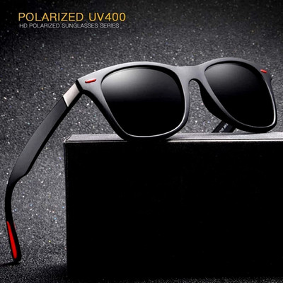 house of common Wayfarer, Retro Square Sunglasses(For Men & Women, Black)