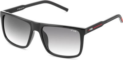 IRUS Rectangular Sunglasses(For Men, Grey)