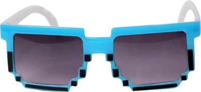 AMOUR Rectangular Sunglasses(For Boys & Girls, Grey)