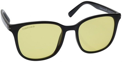 Fastrack Rectangular Sunglasses(For Men & Women, Yellow)