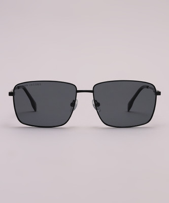 john jacobs Rectangular Sunglasses(For Men & Women, Grey)
