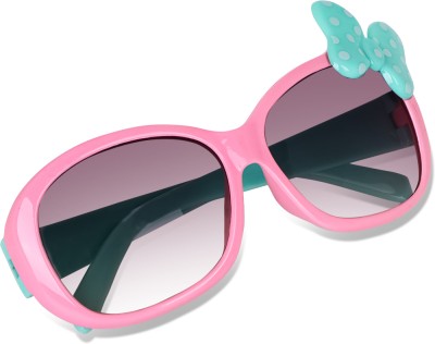 Eymen I Butterfly, Rectangular Sunglasses(For Girls, Grey)