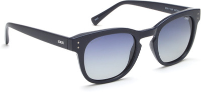 IDEE Retro Square Sunglasses(For Men, Blue)