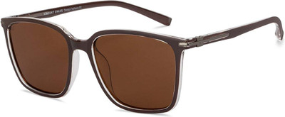 VINCENT CHASE by Lenskart Wayfarer Sunglasses(For Men & Women, Brown)