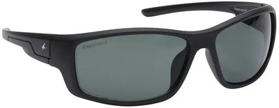 Fastrack Wrap-around Sunglasses(For Men & Women, Grey)