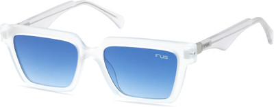 IRUS Rectangular Sunglasses(For Men, Blue)
