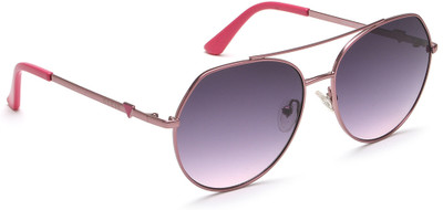 GUESS Aviator Sunglasses(For Women, Grey)