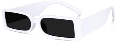 Ultra Wise Rectangular Sunglasses(For Boys & Girls, Black)