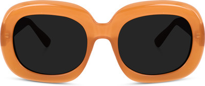PETER JONES Over-sized Sunglasses(For Women, Black)