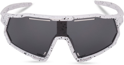 Dukiekooky Wrap-around Sunglasses(For Boys & Girls, Black)