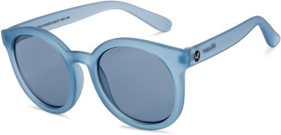 Hooper Round Sunglasses(For Boys & Girls, Blue)