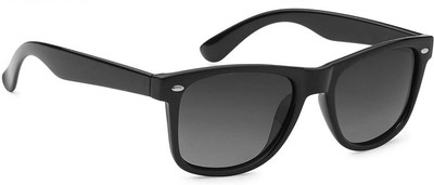 Redleaf Rectangular Sunglasses(For Men, Black)