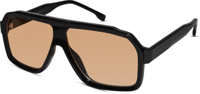 Lenskandy Rectangular Sunglasses(For Men, Yellow)