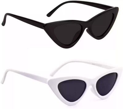 Lizardlens Cat-eye Sunglasses(For Men & Women, Multicolor)