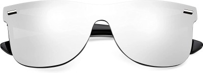 Singco India Wayfarer Sunglasses(For Men & Women, Silver)