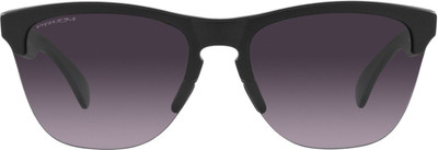 OAKLEY Round Sunglass(For Men, Grey)