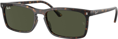 Ray-Ban Rectangular Sunglasses(For Men & Women, Green)