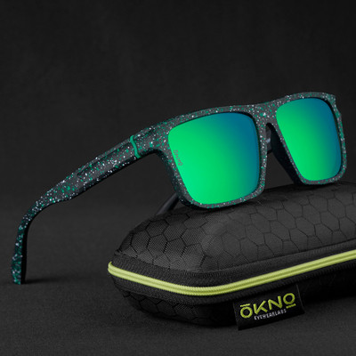 Eyewearlabs Rectangular Sunglasses(For Men & Women, Green)