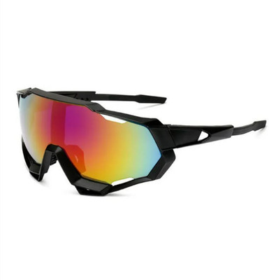 HUVORA Wrap-around Sunglasses(For Men, Multicolor)