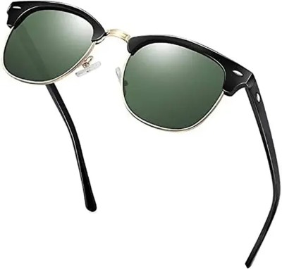 ELLIGATOR Wayfarer Sunglasses(For Men & Women, Green)