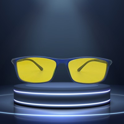 VAST Wrap-around Sunglasses(For Men & Women, Yellow)