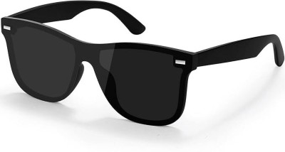 TOUGH STYLE Wayfarer, Shield Sunglasses(For Boys & Girls, Black)