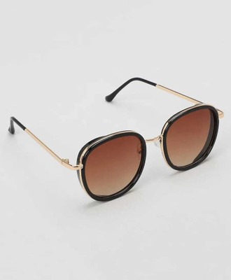 METRONAUT UV Protection Sunglass(For Women, Brown)