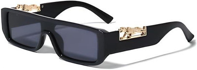 Accentz Rectangular Sunglasses(For Boys & Girls, Clear)