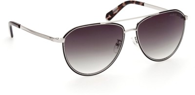 GUESS Aviator Sunglasses(For Women, Green)