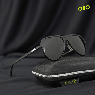 Eyewearlabs Wayfarer, Sports, Oval, Aviator Sunglasses(For Men & Women, Black)