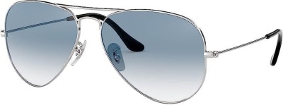 Dark Romance Aviator Sunglasses(For Men, Blue)