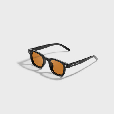 SAM AND MARSHALL Retro Square Sunglasses(For Men & Women, Orange)