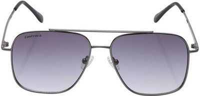 Fastrack Rectangular Sunglasses(For Men & Women, Grey)