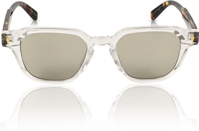 Park Line Wayfarer Sunglasses(For Men & Women, Clear)