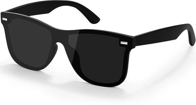 TOUGH STYLE Wayfarer Sunglasses(For Men & Women, Black)