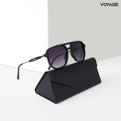 VOYAGE Wayfarer Sunglasses(For Men & Women, Black, Clear)
