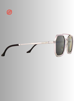 Matteo Bianchi Aviator Sunglasses(For Men & Women, Brown)