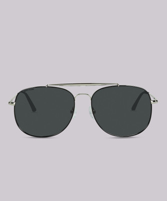 john jacobs Retro Square Sunglasses(For Men & Women, Grey)