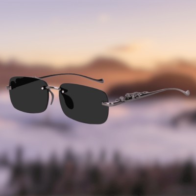 Rich Club Retro Square Sunglasses(For Boys & Girls, Black)