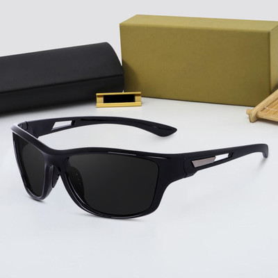 ARICKS Wrap-around, Sports Sunglasses(For Men & Women, Black)