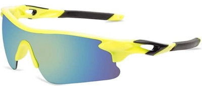 JEERATI Sports Sunglasses(For Men & Women, Multicolor)