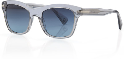 Shisen Fox Cat-eye Sunglasses(For Men & Women, Blue)