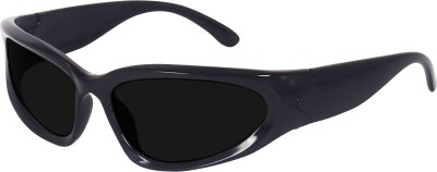 Gynk Sports Sunglasses(For Men & Women, Black)