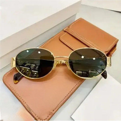 BRYXO Round Sunglasses(For Men & Women, Black)